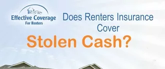 Can stolen property be claimed under renter’s insurance?